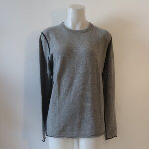 Mens Mansori 100% Cashmere Gray Sweater M